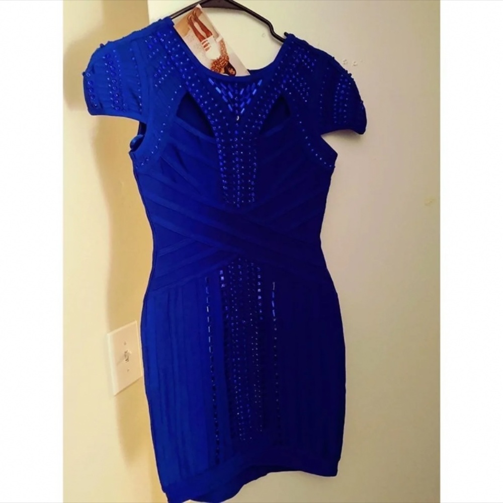 Angel Brinks bodycon dress ( lg )